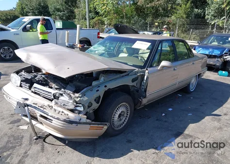 1995 Oldsmobile 98 Regency Elite из США, поврежденный, VIN 1G3CX52K5S4317725